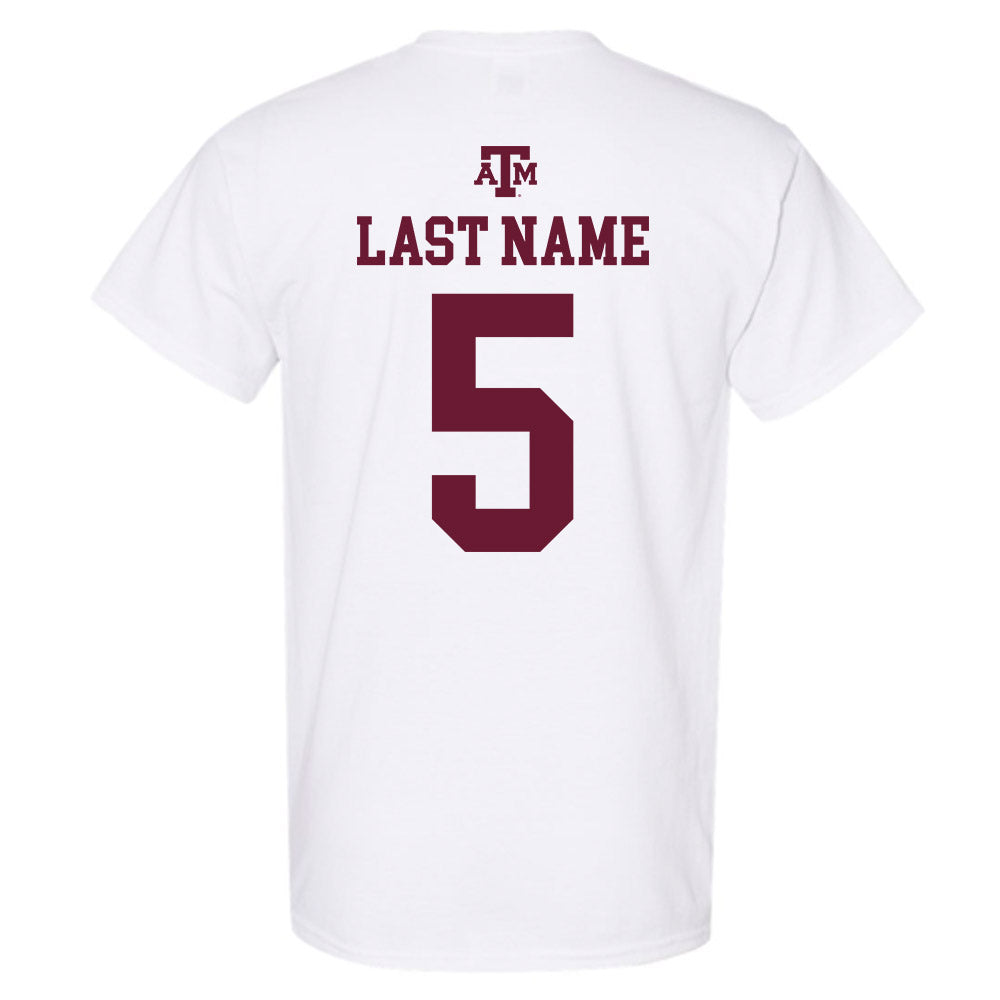 Texas A&M - NCAA Football : DJ Hicks - White Out 2026 T-Shirt-1