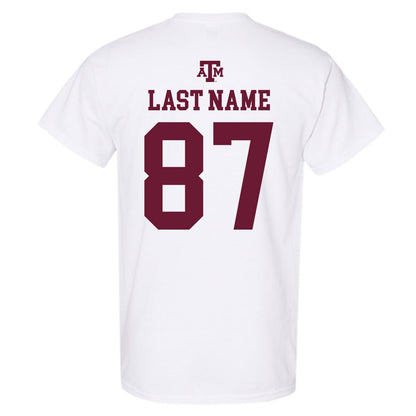 Texas A&M - NCAA Football : Nate Boerkircher - White Out 2026 T-Shirt-1