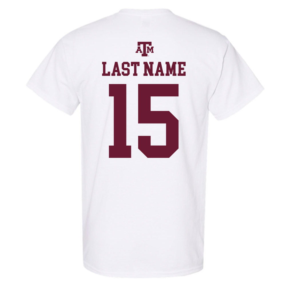 Texas A&M - NCAA Football : Rylan Kennedy - White Out 2026 T-Shirt-1