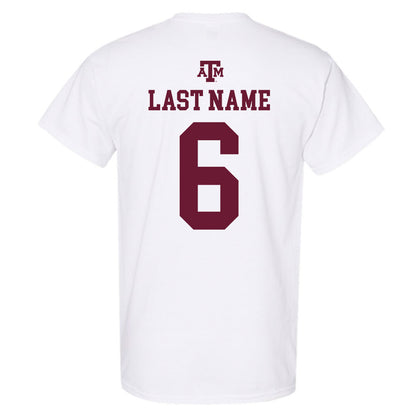 Texas A&M - NCAA Football : Julian Humphrey - White Out 2026 T-Shirt-1