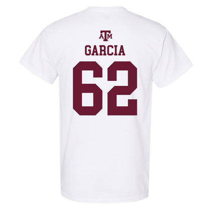 Texas A&M - NCAA Football : Marcus Garcia - White Out 2026 T-Shirt-1