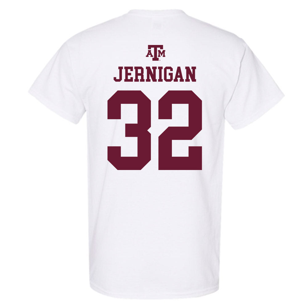 Texas A&M - NCAA Football : Tristan Jernigan - White Out 2026 T-Shirt-1