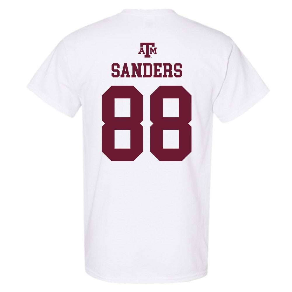 Texas A&M - NCAA Football : DJ Sanders - White Out 2026 T-Shirt-1