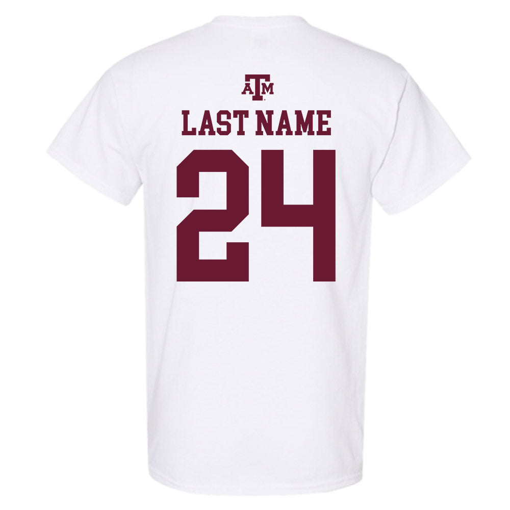 Texas A&M - NCAA Football : Cobey Sellers - White Out 2026 T-Shirt-1
