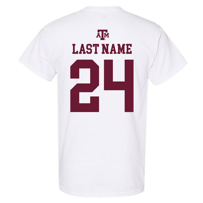 Texas A&M - NCAA Football : Cobey Sellers - White Out 2026 T-Shirt-1