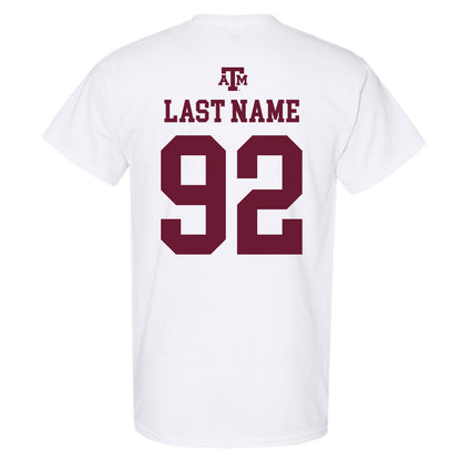 Texas A&M - NCAA Football : Sam M'Pemba - White Out 2026 T-Shirt-1