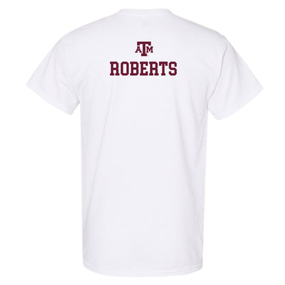 Texas A&M - NCAA Equestrian : Ella Roberts - White Out 2026 T-Shirt-1