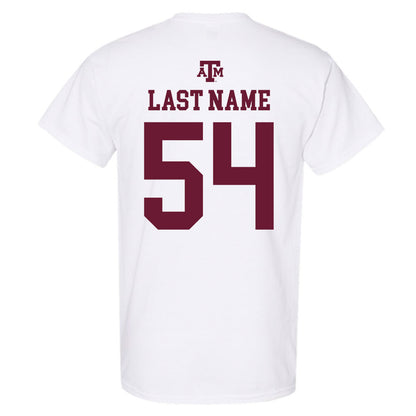 Texas A&M - NCAA Football : Jordan Lockhart - White Out 2026 T-Shirt-1