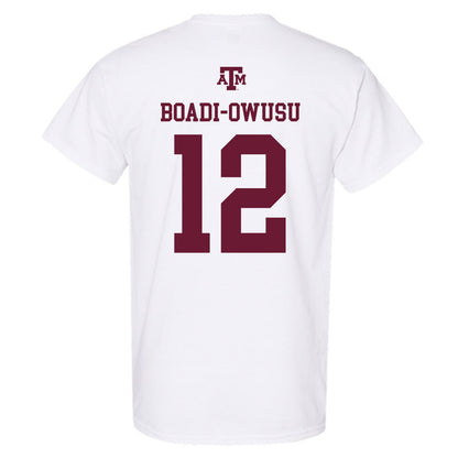 Texas A&M - NCAA Football : Nana Boadi-Owusu - White Out 2026 T-Shirt-1