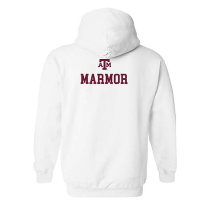 Texas A&M - NCAA Equestrian : Elizabeth Marmor - White Out 2026 Hooded Sweatshirt-1