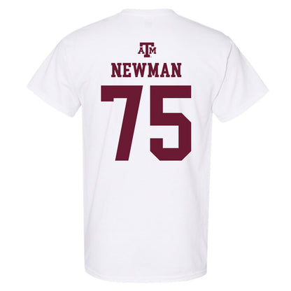 Texas A&M - NCAA Football : Jonte Newman - White Out 2026 T-Shirt-1