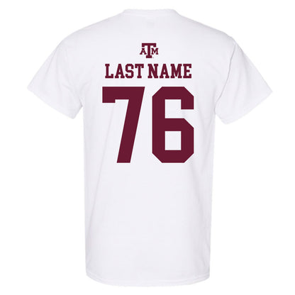 Texas A&M - NCAA Football : Reuben Fatheree II - White Out 2026 T-Shirt-1