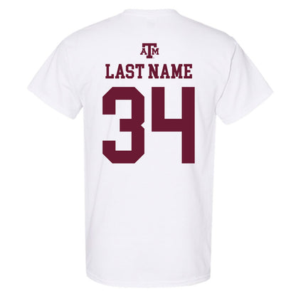 Texas A&M - NCAA Football : Kyle Garvis - White Out 2026 T-Shirt-1