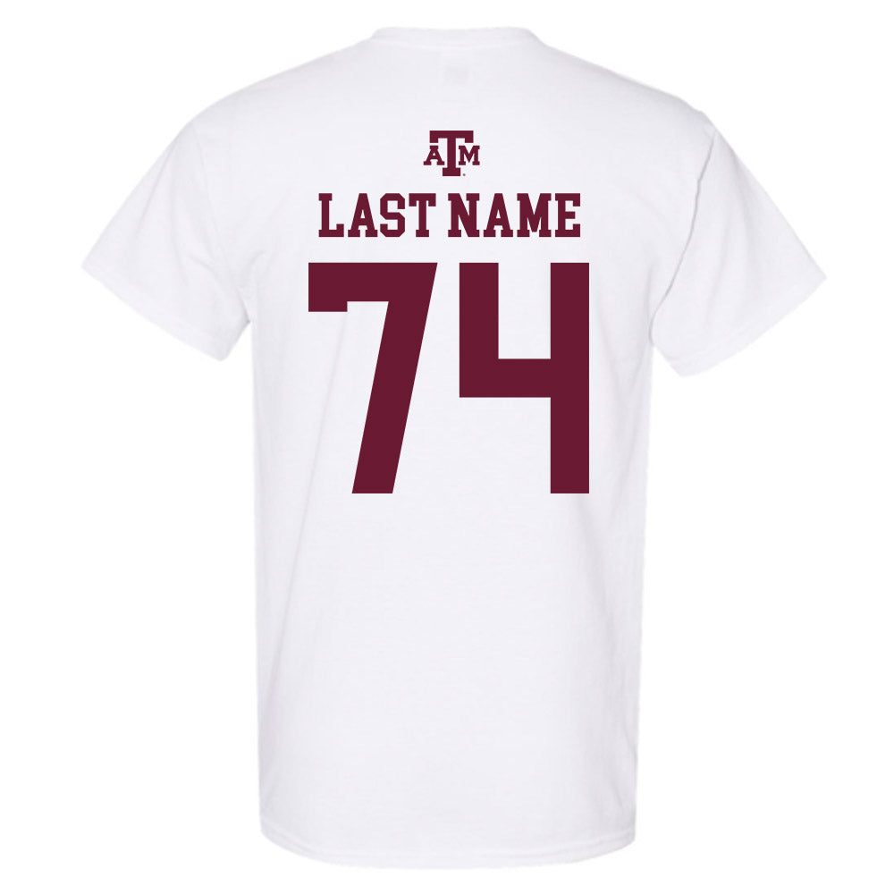 Texas A&M - NCAA Football : Zaden Krempin - White Out 2026 T-Shirt-1