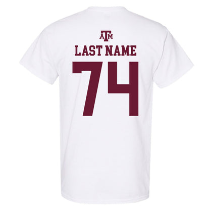 Texas A&M - NCAA Football : Zaden Krempin - White Out 2026 T-Shirt-1