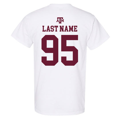 Texas A&M - NCAA Football : Alex Abbott - White Out 2026 T-Shirt-1