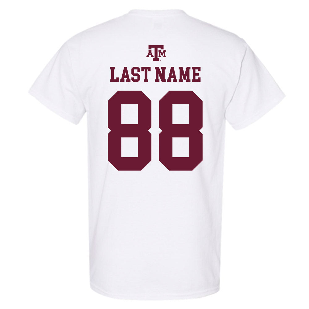 Texas A&M - NCAA Football : DJ Sanders - White Out 2026 T-Shirt-1