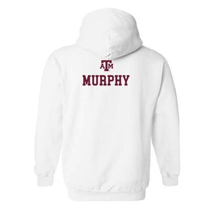 Texas A&M - NCAA Equestrian : Kacey Murphy - White Out 2026 Hooded Sweatshirt-1