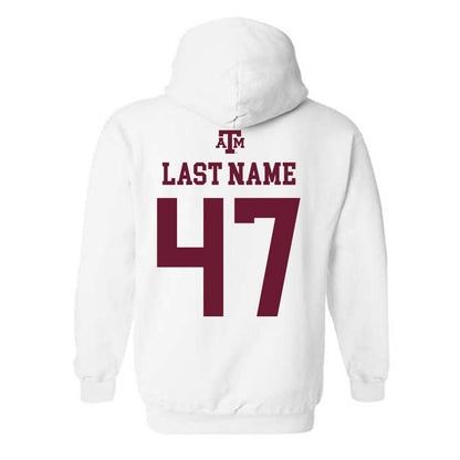 Texas A&M - NCAA Football : Randy Bond - White Out 2026 Hooded Sweatshirt-1