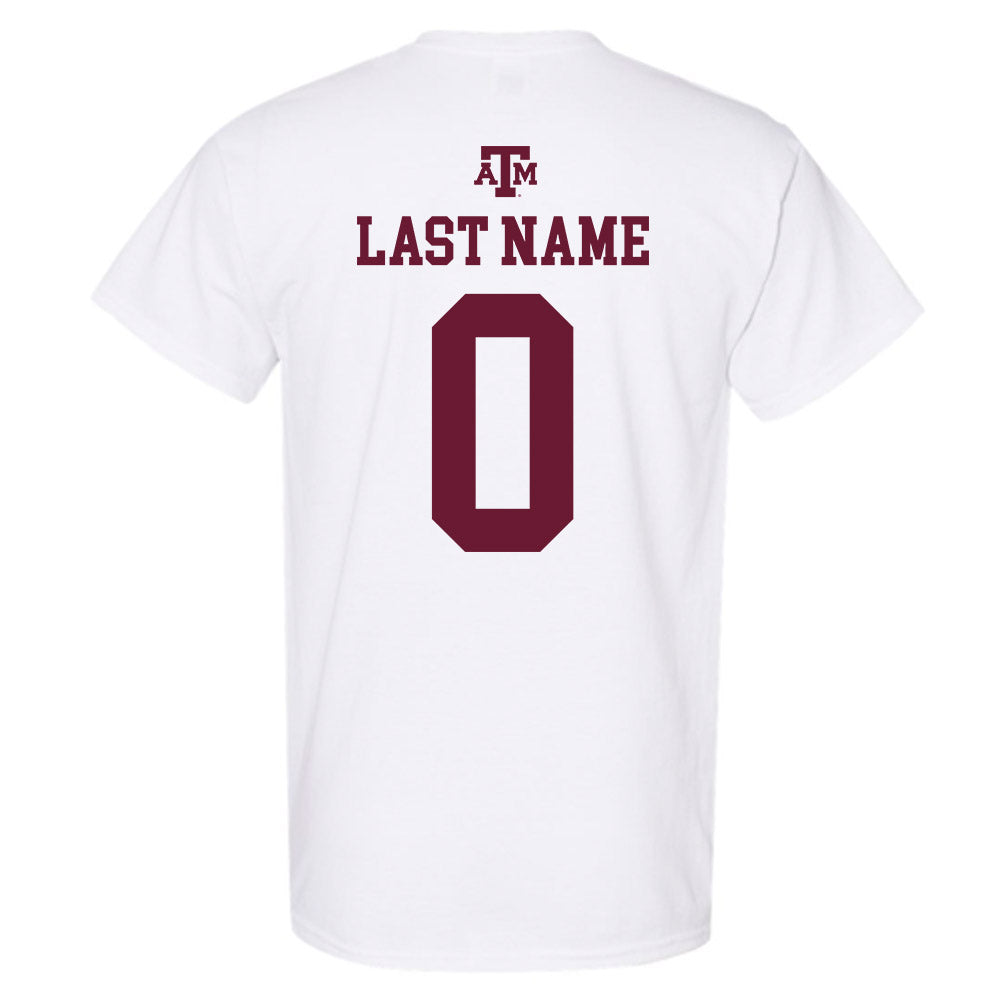 Texas A&M - NCAA Football : Kelwin Edwards - White Out 2026 T-Shirt-1