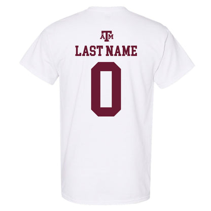 Texas A&M - NCAA Football : Kelwin Edwards - White Out 2026 T-Shirt-1