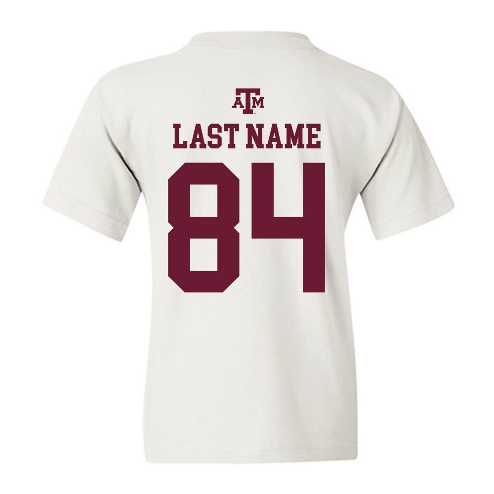Texas A&M - NCAA Football : Richie Anderson - White Out 2026 Youth T-Shirt-1
