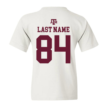 Texas A&M - NCAA Football : Richie Anderson - White Out 2026 Youth T-Shirt-1