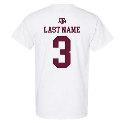 Texas A&M - NCAA Football : Marcus Ratcliffe - White Out 2026 T-Shirt-1