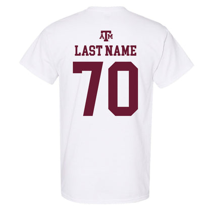 Texas A&M - NCAA Football : Robert Bourdon - White Out 2026 T-Shirt-1