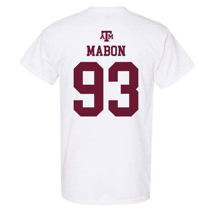 Texas A&M - NCAA Football : Nathan Mabon - White Out 2026 T-Shirt-1