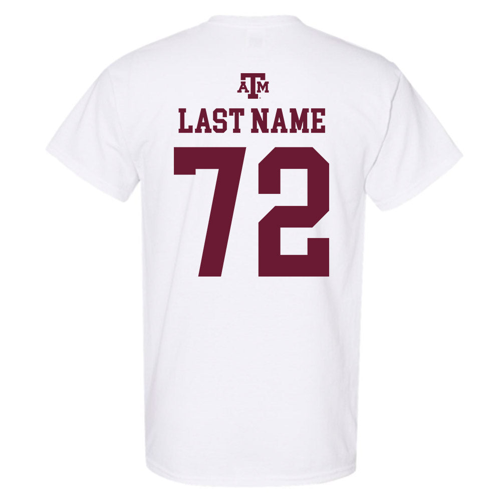 Texas A&M - NCAA Football : Joshua Moses - White Out 2026 T-Shirt-1