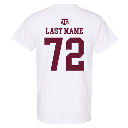 Texas A&M - NCAA Football : Joshua Moses - White Out 2026 T-Shirt-1