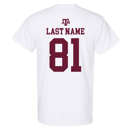 Texas A&M - NCAA Football : Jayden Warren - White Out 2026 T-Shirt-1