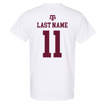 Texas A&M - NCAA Football : Tyler Onyedim - White Out 2026 T-Shirt-1