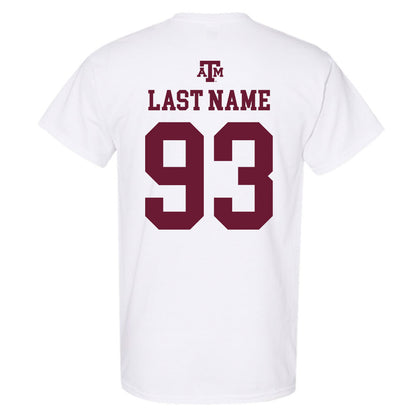 Texas A&M - NCAA Football : Nathan Mabon - White Out 2026 T-Shirt-1