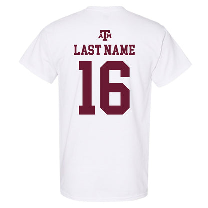 Texas A&M - NCAA Football : Bryce Perry-Wright - White Out 2026 T-Shirt-1