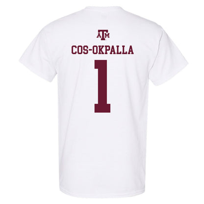 Texas A&M - NCAA Women's Volleyball : Ifenna Cos-Okpalla - White Out 2026 T-Shirt-1