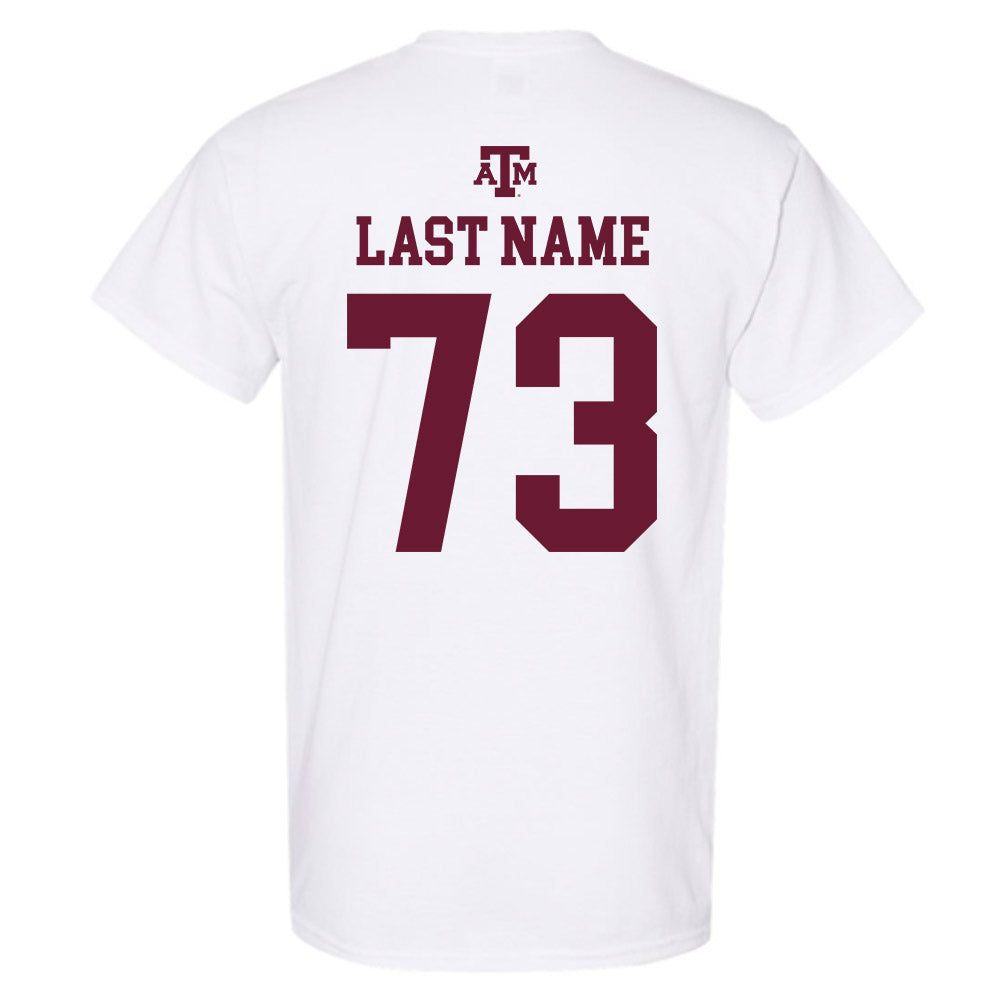 Texas A&M - NCAA Football : Ashton Funk - White Out 2026 T-Shirt-1