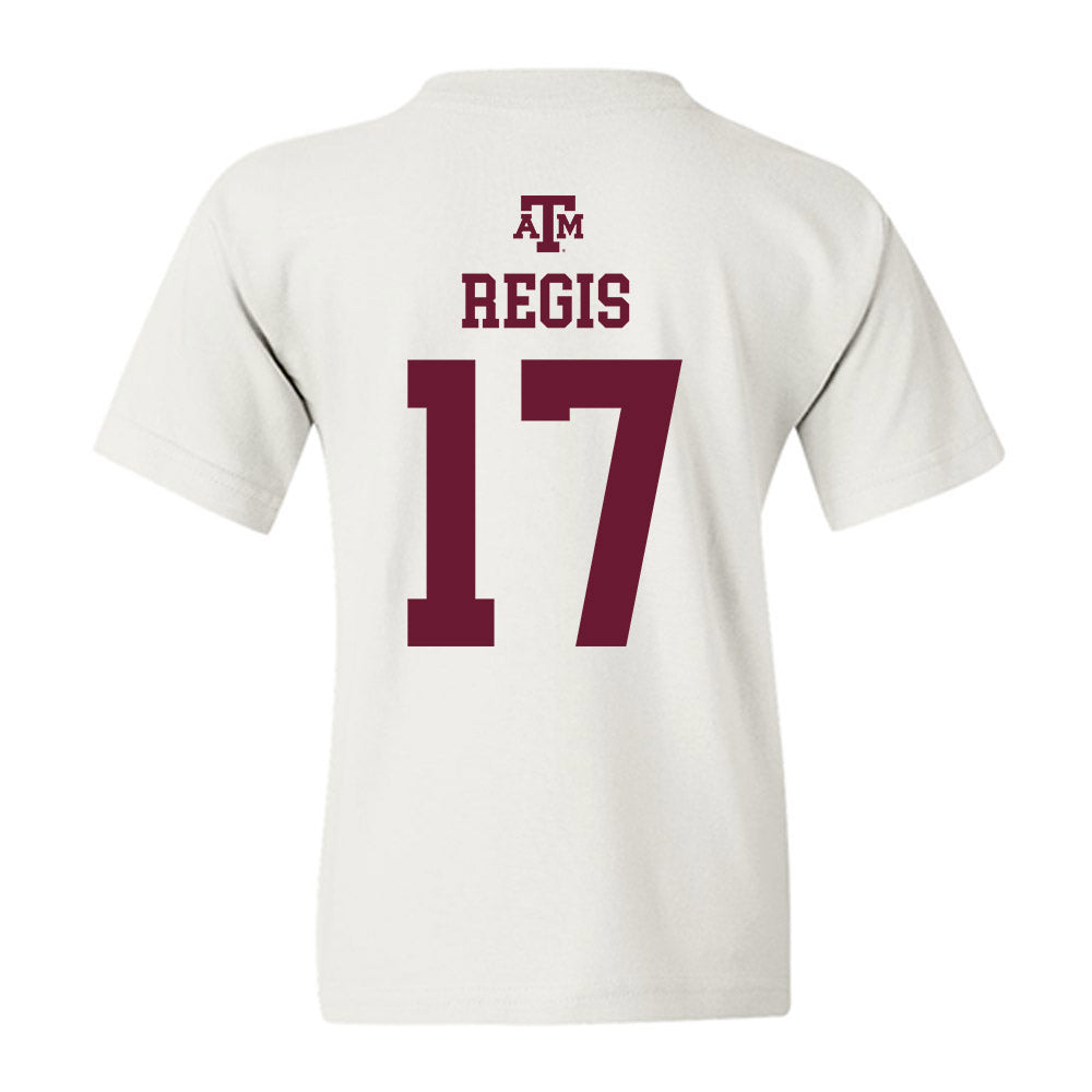 Texas A&M - NCAA Football : Albert Regis - White Out 2026 Youth T-Shirt-1