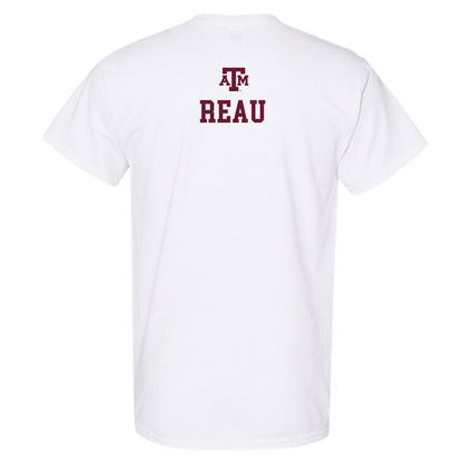 Texas A&M - NCAA Women's Golf : Louise Reau - White Out 2026 T-Shirt-1