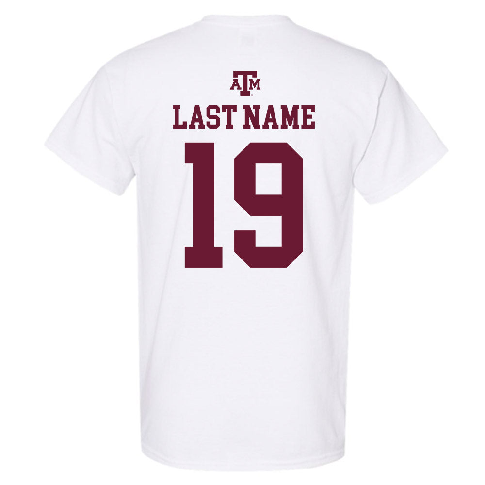 Texas A&M - NCAA Football : Paxton Land - White Out 2026 T-Shirt-1