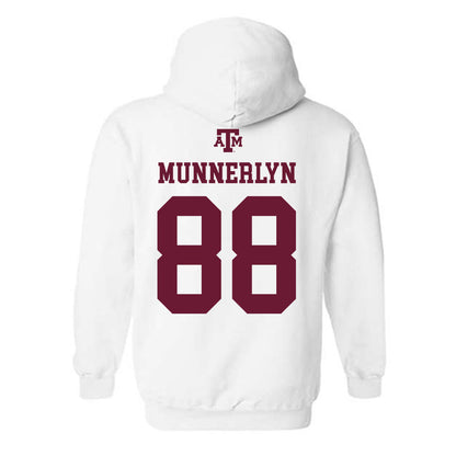 Texas A&M - NCAA Softball : Kate Munnerlyn - White Out 2026 Hooded Sweatshirt-1
