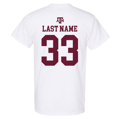 Texas A&M - NCAA Football : Storm Miller - White Out 2026 T-Shirt-1