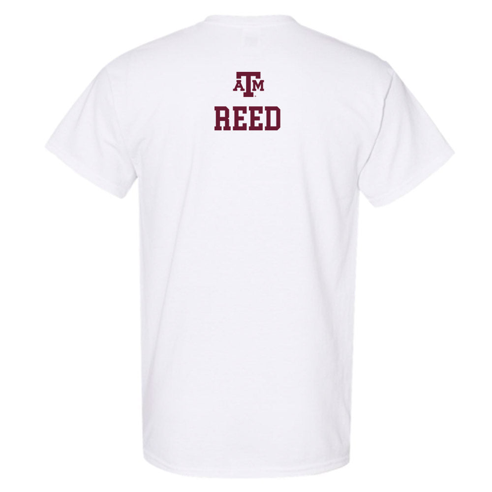 Texas A&M - NCAA Women's Tennis : Lexington Reed - White Out 2026 T-Shirt-1