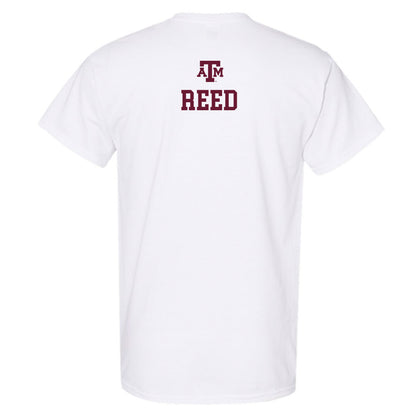 Texas A&M - NCAA Women's Tennis : Lexington Reed - White Out 2026 T-Shirt-1