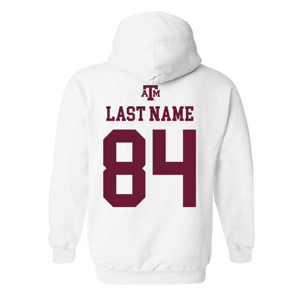 Texas A&M - NCAA Football : Richie Anderson - White Out 2026 Hooded Sweatshirt-1