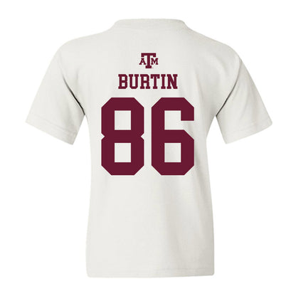 Texas A&M - NCAA Football : Ryan Burtin - White Out 2026 Youth T-Shirt-1