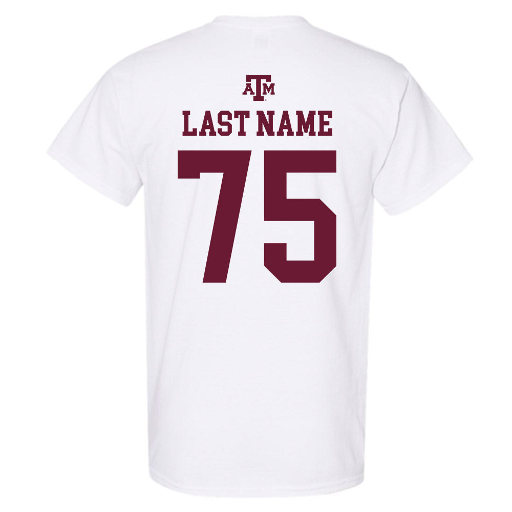 Texas A&M - NCAA Football : Wilkin Formby - White Out 2026 T-Shirt-1