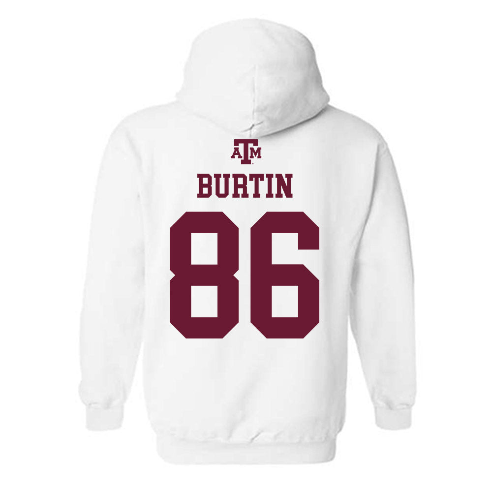 Texas A&M - NCAA Football : Ryan Burtin - White Out 2026 Hooded Sweatshirt-1