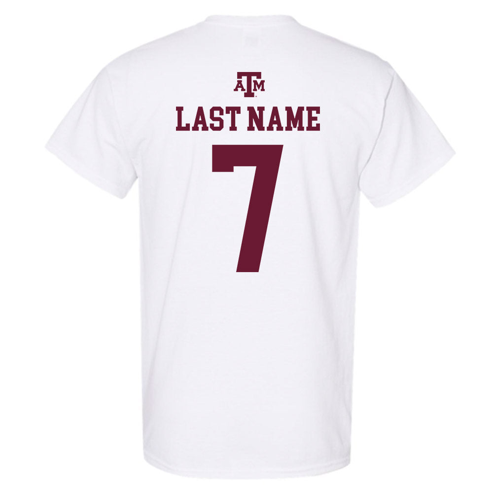 Texas A&M - NCAA Football : Tyreek Chappell - White Out 2026 T-Shirt-1